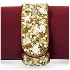 Fashionable Clutch Couture Purse - Maroon