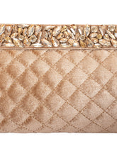 Chic Elegance Party-Ready Brown Clutch