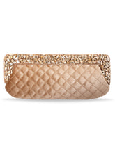 Chic Elegance Party-Ready Brown Clutch