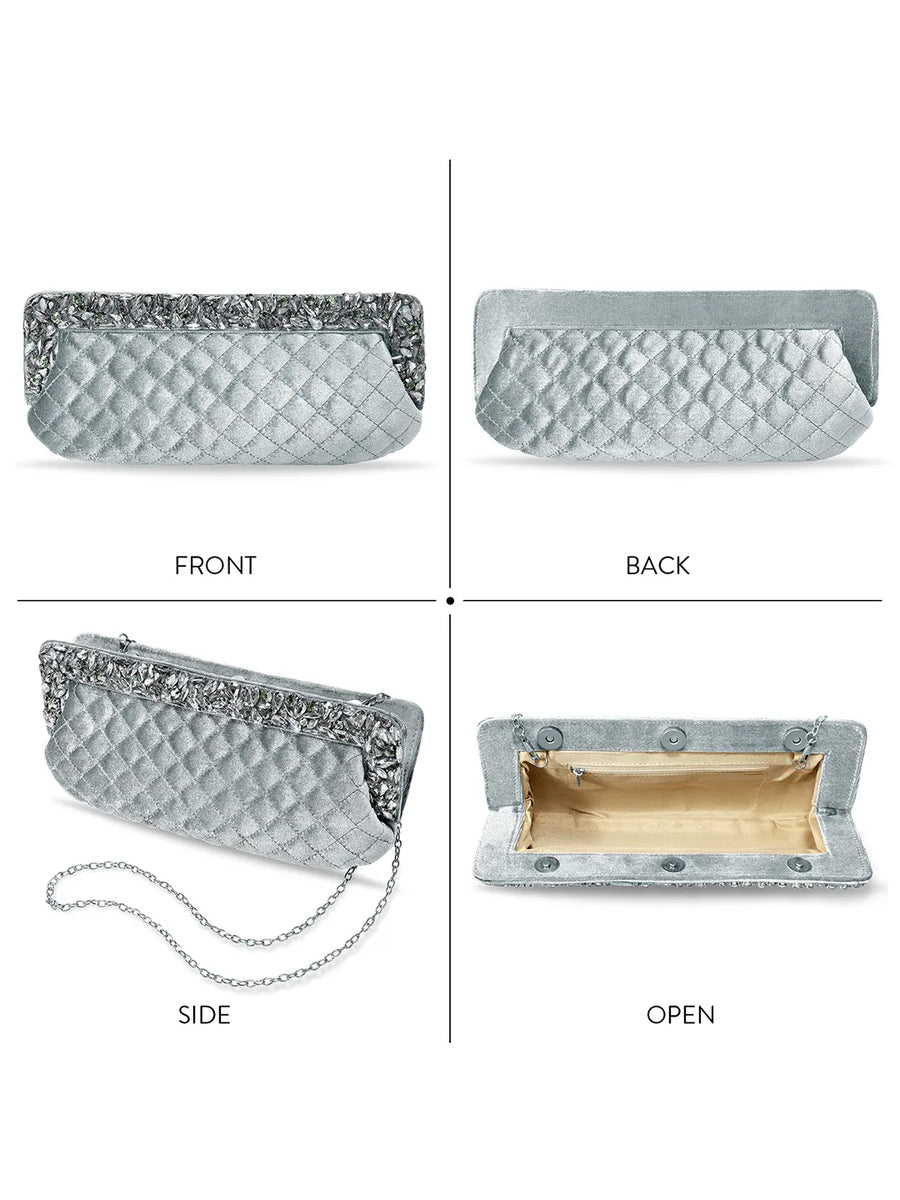 Chic Elegance Party-Ready Clutch – Glamorous Evening Style | Peora
