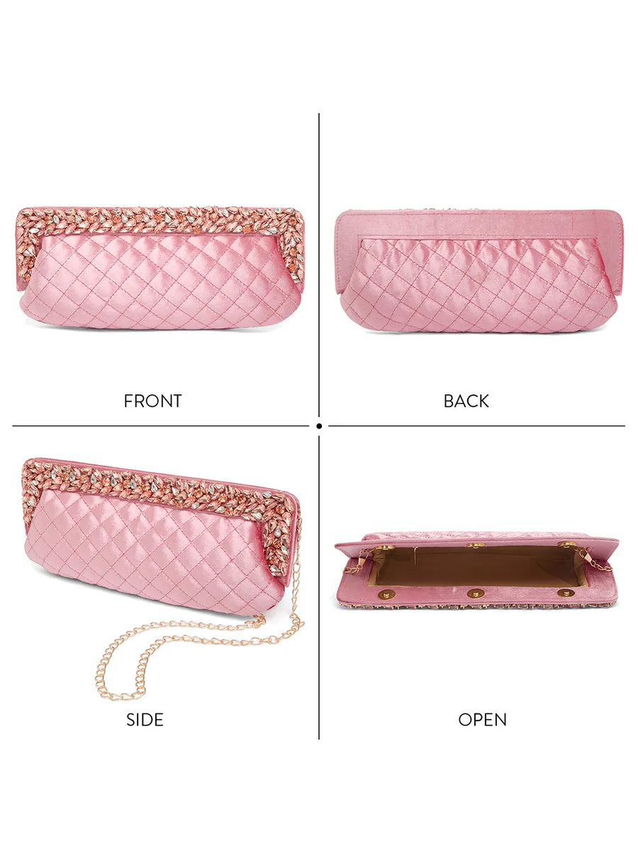 Chic Elegance Party-Ready Clutch – Glamorous Evening Style | Peora