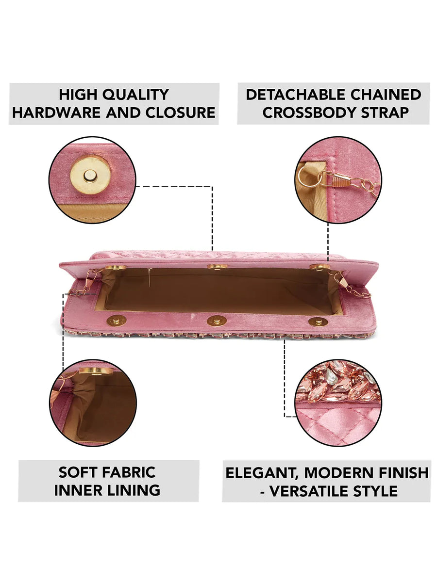 Chic Elegance Party-Ready Clutch – Glamorous Evening Style | Peora