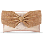 Eternal Glam Bead Bow Statement Purse - Copper