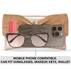 Eternal Glam Bead Bow Statement Purse - Copper