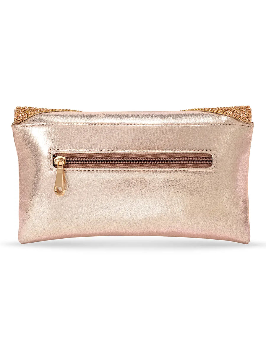 Eternal Glam Bead Bow Statement Purse