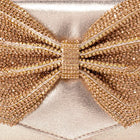 Eternal Glam Bead Bow Statement Purse - Copper