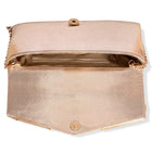 Eternal Glam Bead Bow Statement Purse - Copper
