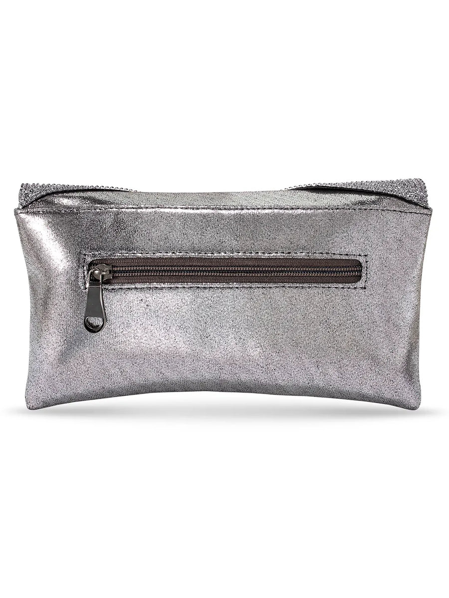 Eternal Glam Bead Bow Statement Purse