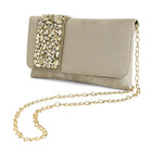 Timeless Majesty Faux Gem Clutch Purse