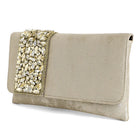 Timeless Majesty Faux Gem Clutch Purse