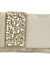 Timeless Majesty Faux Gem Clutch Purse