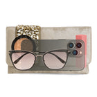 Timeless Majesty Faux Gem Clutch Purse