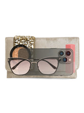 Timeless Majesty Faux Gem Clutch Purse