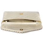 Glimmer Weave Crystal Detail Purse
