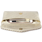 Glimmer Weave Crystal Detail Purse