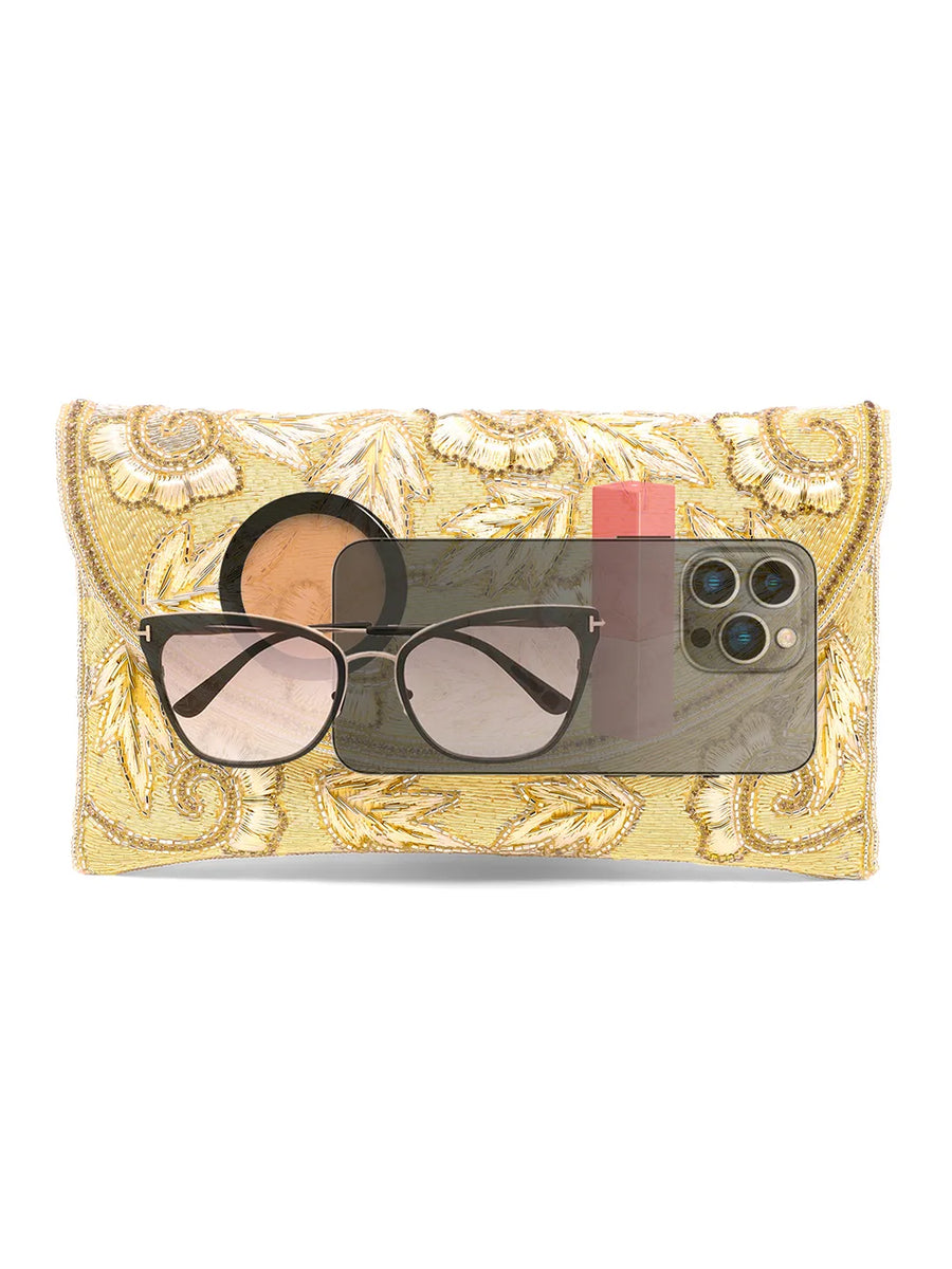 Stitch Embroidery Clutches – Artisanal Elegance | Peora
