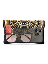 Cocktail Chic Evening Black Clutch