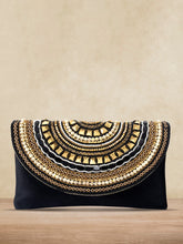 Cocktail Chic Evening Black Clutch