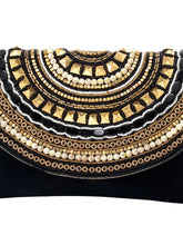 Stylish Evening Cocktail Clutch - Black