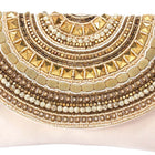 Stylish Evening Cocktail Clutch - Cream