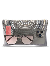 Stylish Evening Cocktail Clutch - Grey