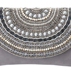 Stylish Evening Cocktail Clutch - Grey