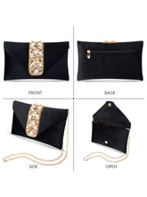 Glamour Glow Elegant Black Purse