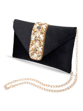 Glamour Glow Elegant Black Purse