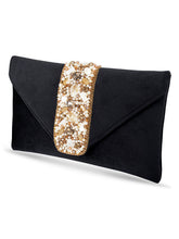 Glamour Glow Elegant Black Purse