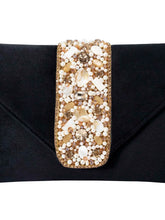 Glamorous Glow Elegant Handbag Clutch - Black