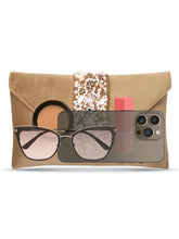 Glamorous Glow Elegant Handbag Clutch - Brown