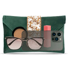 Glamorous Glow Elegant Handbag Clutch - Green