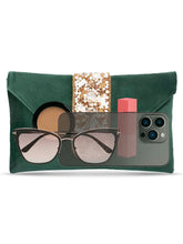 Glamorous Glow Elegant Handbag Clutch - Green