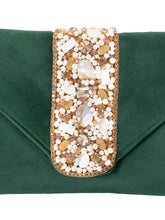 Glamorous Glow Elegant Handbag Clutch - Green
