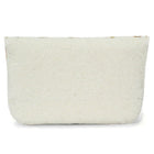 Elegant  Floral Embroidery Party Clutch - White