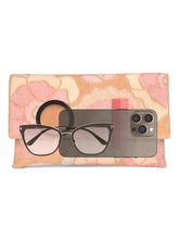 Pastel  Floral Hand Embroidered Clutch - Pink