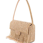 Sparkling Gleam & Glam Clutch Handbag - Rose Gold
