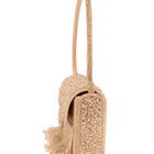 Sparkling Gleam & Glam Clutch Handbag - Rose Gold