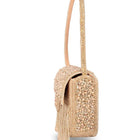 Sparkling Gleam & Glam Clutch Handbag - Rose Gold