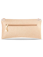 Dazzle in Hand Rose Gold Sleek Party Clutch