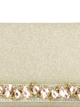 Dazzle in Hand Rose Gold Sleek Party Clutch