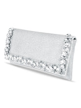 Dazzle in Hand Rose Gold Sleek Party Clutch