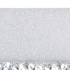 Dazzle in Hand Sleek Party Clutch - Silver