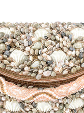 Beachy Bliss Shell Studs Rose Gold Clutch