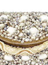 Beachy Bliss Shell Studs Rose Gold Clutch