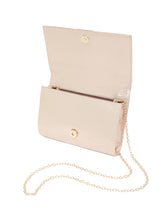 Pleat Passion Rose Gold Clutch