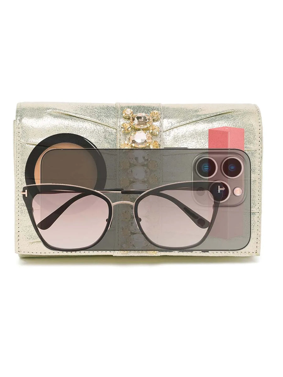 Glam Gala Party Clutch Essentials - Gold