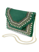 Royal Heritage Pearl Beaded Clutch Purse