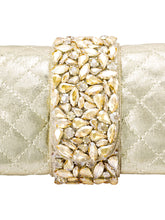 Festive Finesse Golden Party Clutch