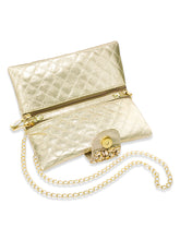 Festive Finesse Golden Party Clutch